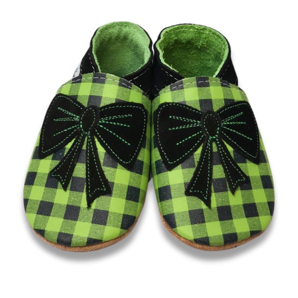 Bow Green Gingham